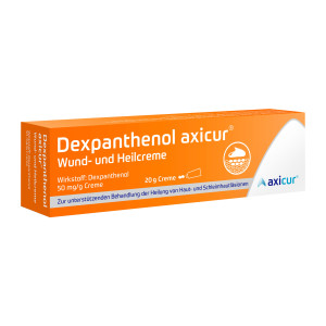 Dexpanthenol axicur Wund- und Heilcreme 50 mg/g