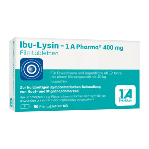 Ibu-Lysin - 1 A Pharma 400 mg Filmtabletten