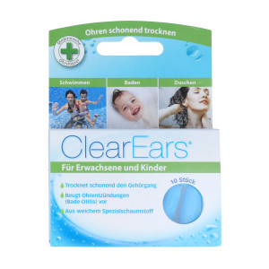 ClearEars Ohrstöpsel zur Wasserentfernung