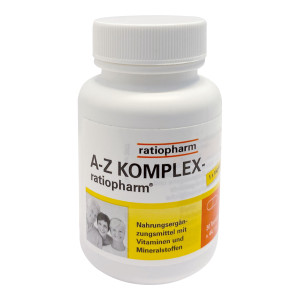 A-Z Komplex ratiopharm - mit 23 Vitaminen & Mineralstoffen