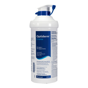 Optiderm Creme im Spender
