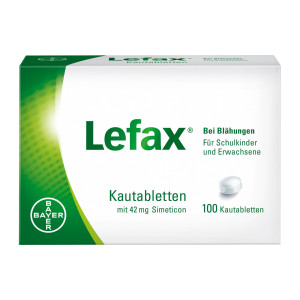 Lefax Kautabletten bei Blähungen