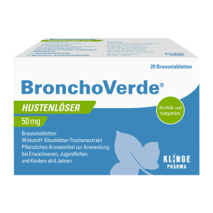 BronchoVerde Hustenlöser 50 mg Brausetabletten
