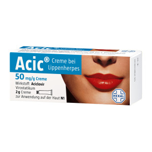 Acic Creme bei Lippenherpes