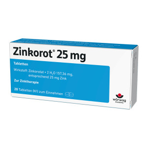 Zinkorot 25 mg Tabletten