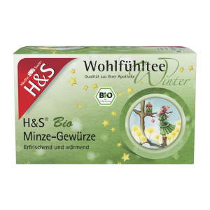 H&S Wintertee Bio Minze-Gewürze