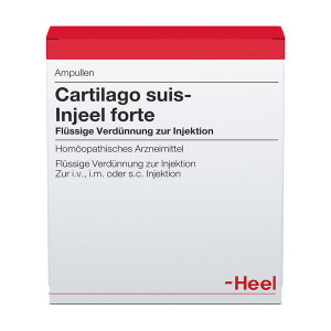 Cartilago suis-Injeel forte, Verd&uuml;nnung zur Injektion