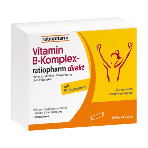 Vitamin B-Komplex ratiopharm direkt - mit 8 B-Vitaminen