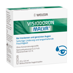 Visiodoron Malva Augentropfen in Einzeldosispipetten