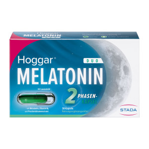Hoggar Melatonin Duo Einschlaf-Kapseln