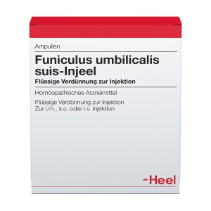 Funiculus umbilicalis suis-Injeel, Verd&uuml;nnung zur Injektion