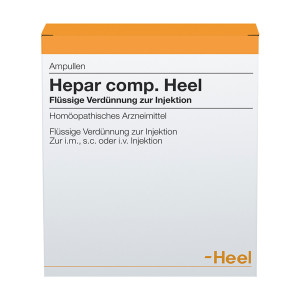 Hepar comp. Heel, Verd&uuml;nnung zur Injektion