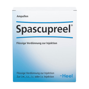 Spascupreel, Verd&uuml;nnung zur Injektion