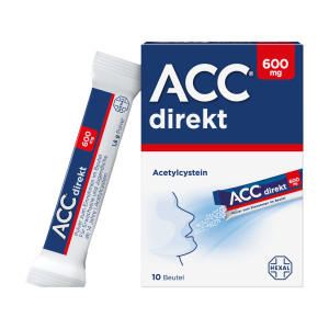 ACC direkt 600 mg bei Husten, Direkt-Sticks für unterwegs