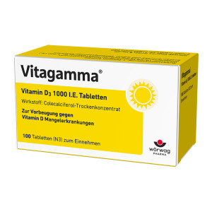 Vitagamma Vitamin D3 1.000 I.E. Tabletten