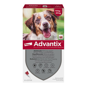 Advantix Spot-on Lsg. zum Auftropfen für Hunde 10-25 kg