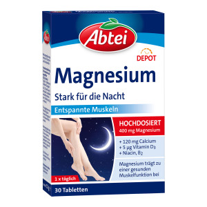 Abtei Magnesium Stark für die Nacht DEPOT-Tabletten