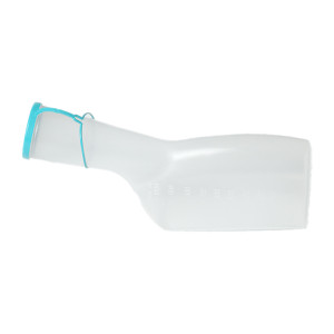 Urinflasche für Männer aus PE, mit Deckel