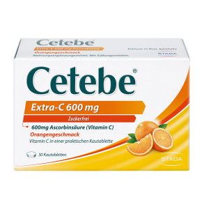 Cetebe Extra-C 600 mg Kautabletten
