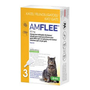 Amflee 50 mg L&ouml;sung zum Auftropfen f&uuml;r Katzen