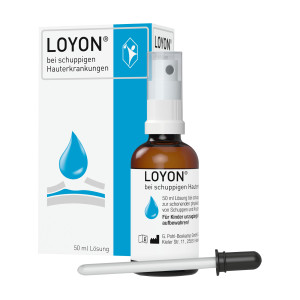 LOYON bei Schuppenflechte, Milchschorf und Kopfgneis