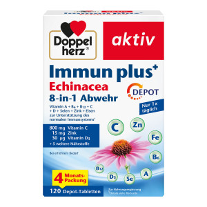 Doppelherz aktiv Immun plus Echinacea Depot Tabletten