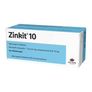 Zinkit 10 &uuml;berzogene Tabletten