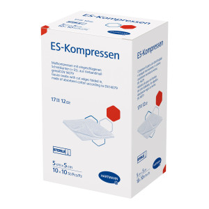 ES-Kompressen steril 5 x 5 cm 12fach