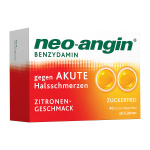 Neo-Angin Benzydamin akute Halsschmerzen Zitrone