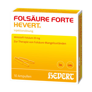 Folsäure forte Hevert Ampullen