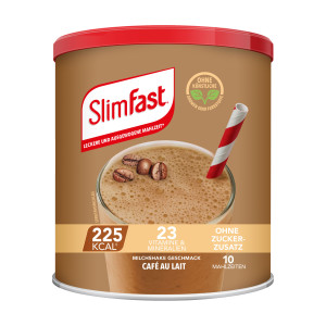 SlimFast Milchshake-Pulver Cafe au Lait