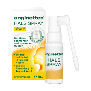 Anginetten Halsspray 2in1