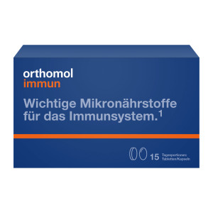 Orthomol Immun 15 Tabletten/Kapseln Kombipackung