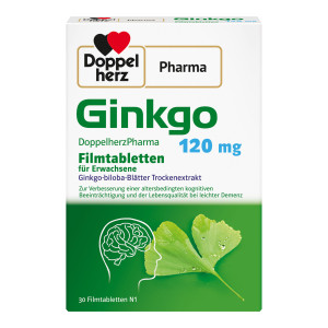 DoppelherzPharma Ginkgo 120 mg Filmtabletten