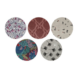 Lätzchen für Erwachsene einseitig textil ohne Auffangtasche