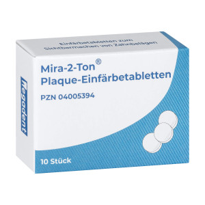 Mira 2 Ton Plaque Einf&auml;rbetabletten