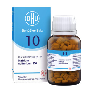 DHU Sch&uuml;&szlig;ler-Salz Nr. 10 Natrium sulfuricum D6 Tabletten