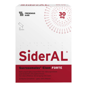 SiderAL Eisen FORTE 30 mg Granulat Zitrusfrucht