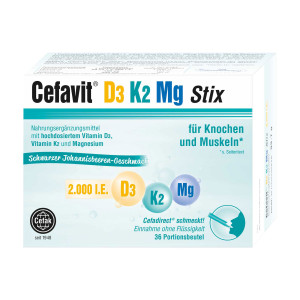 Cefavit D3 K2 Mg 2.000 Stix