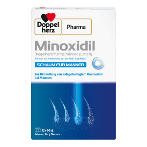 Minoxidil DoppelherzPharma 50 mg/g Schaum für Männer