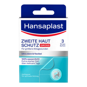 Hansaplast Zweite Haut Schutz Pflaster groß