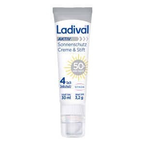 Ladival Aktiv Sonnenschutz Creme & Stift LSF 50+