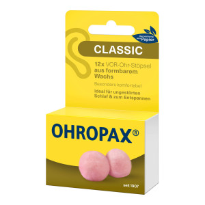 Ohropax Classic Wachs Vor-Ohr Stöpsel