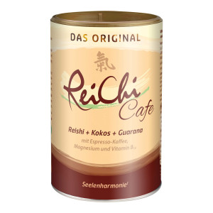 ReiChi Cafe Reishi-Pilz Espresso-Kaffee Kokos vegan