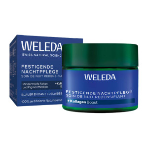 Weleda Festigende Nachtpflege Blauer Enzian & Edelweiß