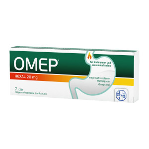 Omep Hexal 20 mg magensaftresistente Hartkapseln