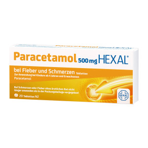 Paracetamol 500 mg Hexal Tabletten