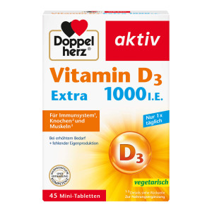 Doppelherz aktiv Vitamin D 1.000 I.E. Extra Tabletten