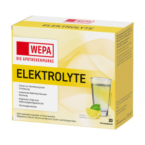 Wepa Elektrolyte Pulver Zitrone