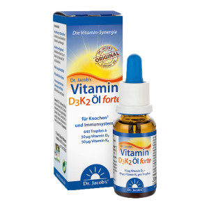 Dr. Jacobs Vitamin D3K2 Öl forte